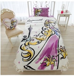 Rapunzel duvet cover, sheets, pillow case three...