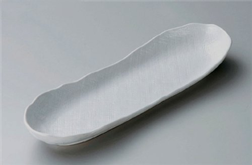 WHITE-GLAZE 33.7cm Assiette Porcelaine original...