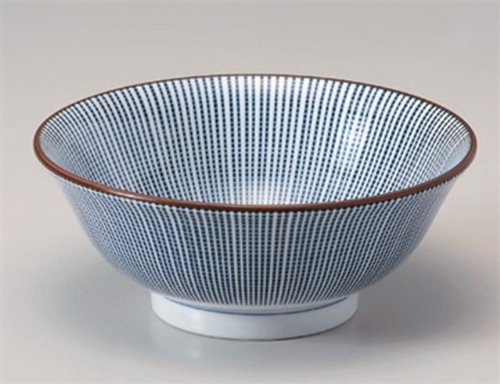 SENDAN-TOKUSA 18.5cm Bol de Ramen Porcelaine or...