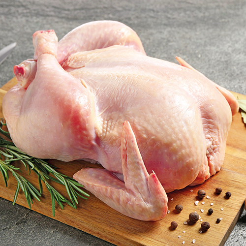 LES FERMIERS DE LA PIÈGE POULET PRÊT À CUIRE code EAN 4587458 