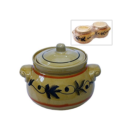 Plat à pot en céramique Pot Lot de 2 - barbaris...