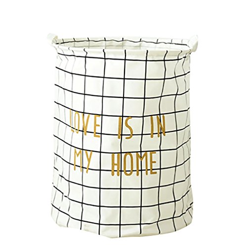 Plaid pliable gros panier à linge imperméable e...