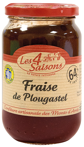 CONFITURE DE FRAISE DE PLOUGASTEL