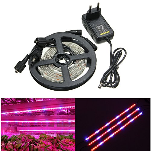 3 en 1 220v 1.5m 18w ruban led de croissance fl...