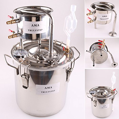 Neuf maison diy 10 litre acier inox distillateu...