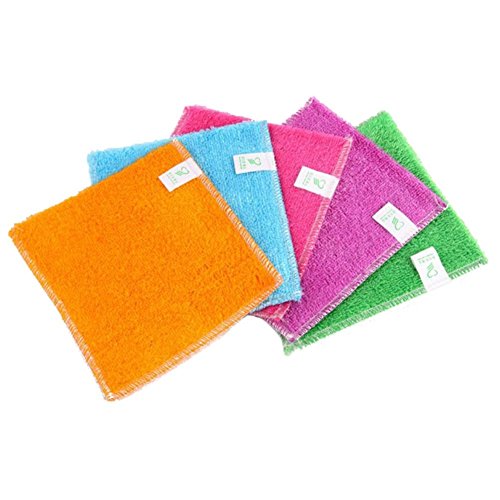 Chiffons de lavage lavettes torchon serviette e...