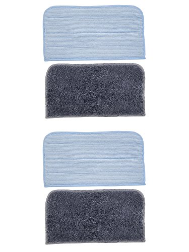 Lot de 4. Coussinet Nettoyage Lavable Pour Hoov...