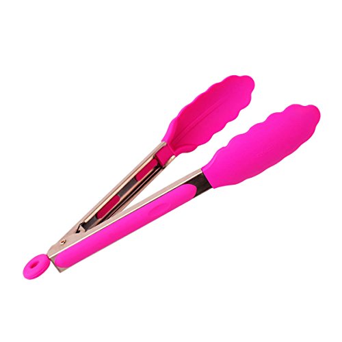 CkeyiN Violet Pince Barbecue, Cuisine en acier ...