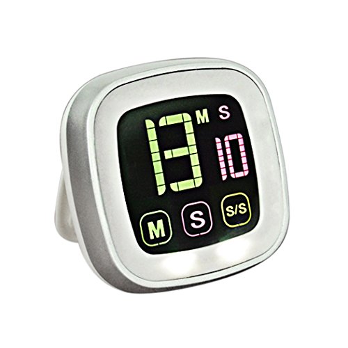 Écran tactile minuteur cuisson de la cuisine nu...