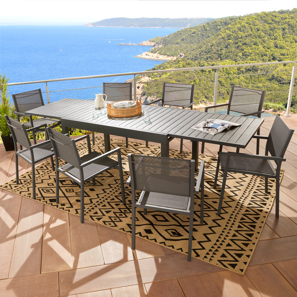  FAUTEUIL EMPILABLE ALU HERA / ALUMINIS  code EAN 4710586931334 