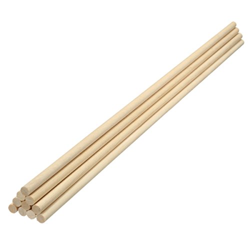 Lot de 10 pcs bâtonnets en bois diy bricolage a...