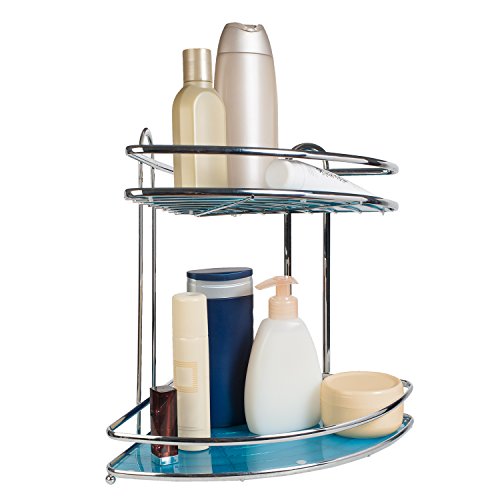 Kaiser etagere d'angle salle de bain double aci...