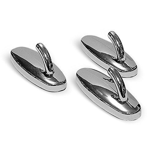 Atlante lot de 3 crochets autocollant adhésif c...