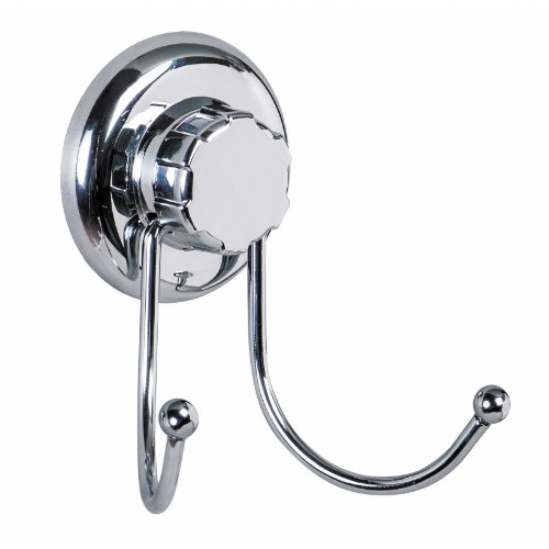 Megalock crochet double 11x7.5x12 cm acier chro...