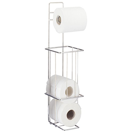 Lager valet wc porte papier toilette acier chro...