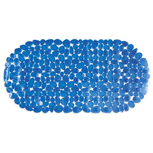 Mare tapis antiderapant bleu pour baignoire et ...