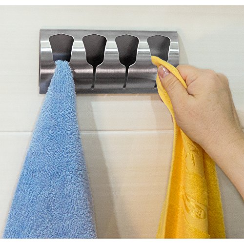 Florida porte serviette adhésif patère salle de...