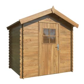  Abri de jardin White Wood Pablo1 bois naturel autoclave surface totale 2,9 m² code EAN 4743142096178 