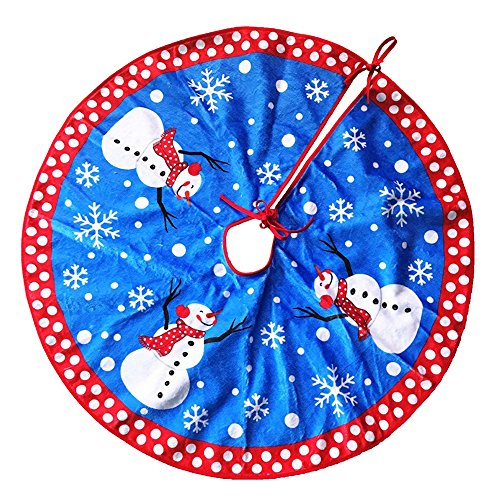 Noël arbre jupe base cover cadeaux bonhomme de ...