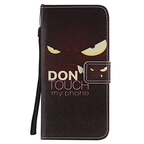 Ecoway Coque pour Samsung Galaxy J7(2016) J710,Housse en cuir pour Samsung Galaxy J7(2016) J710,Ecoway Colorful imprimé étui en cuir PU Cuir Flip Magnétique Portefeuille Etui Housse de Protection Coque Étui Case Cover avec Stand Support Avec des Cartes de Crédit Slot et Fonction Support pour Samsung Galaxy J7(2016) J710 - KT eyed 4757251677753 (4757251677753)