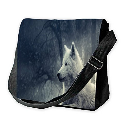 Animaux Sauvages 10095, Loup, Unisexe Noir Subl...