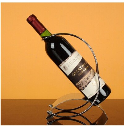 support vin support bouteille vin porte casier verre etagere argent boucle code EAN 4761232249204 