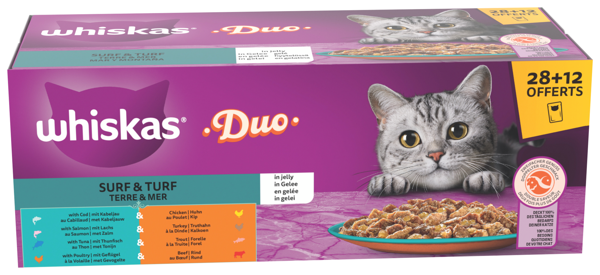 WHISKAS SACHETS FRAÎCHEUR code EAN 4770608265618 