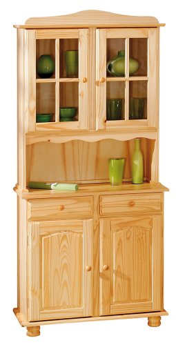 30500005 alicante bahut vaisselier vernis natur...