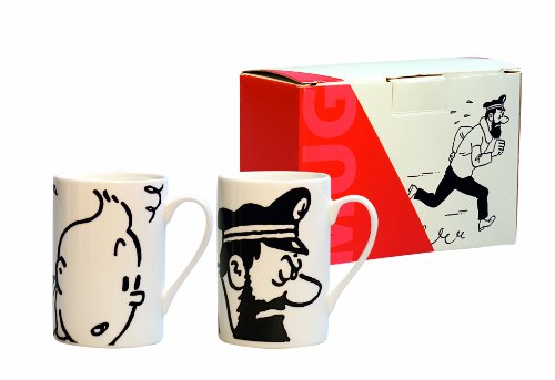 MUG - BOITE DE 2 : TINTIN HADDOCK