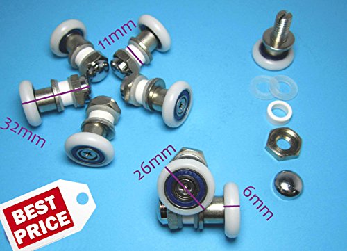 Excentrique roulette douche roue porte douche s...