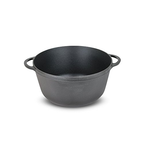 Cocotte en fonte émaillé 4 L, Ø 24 cm, sans cou...