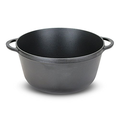 Cocotte Faitout en Fonte Émaillé 10 litres, san...