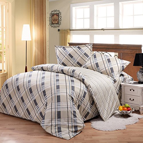 100% coton literie quatre ensembles AB édition ...