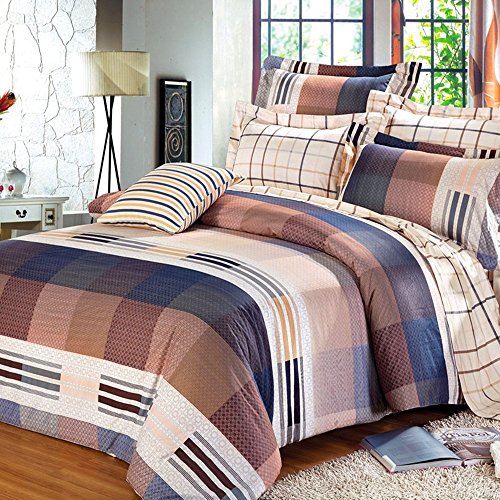 100% coton literie quatre ensembles AB édition ...