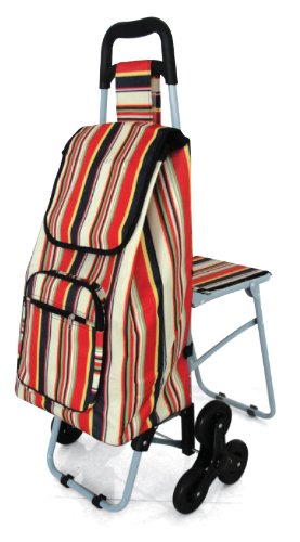 - chariot de course à 6 roues avec siège