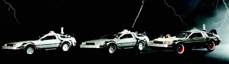 COFFRET DE 3 DELOREAN RETOUR VERS LE FUTUR 4891761224004 (4891761224004)