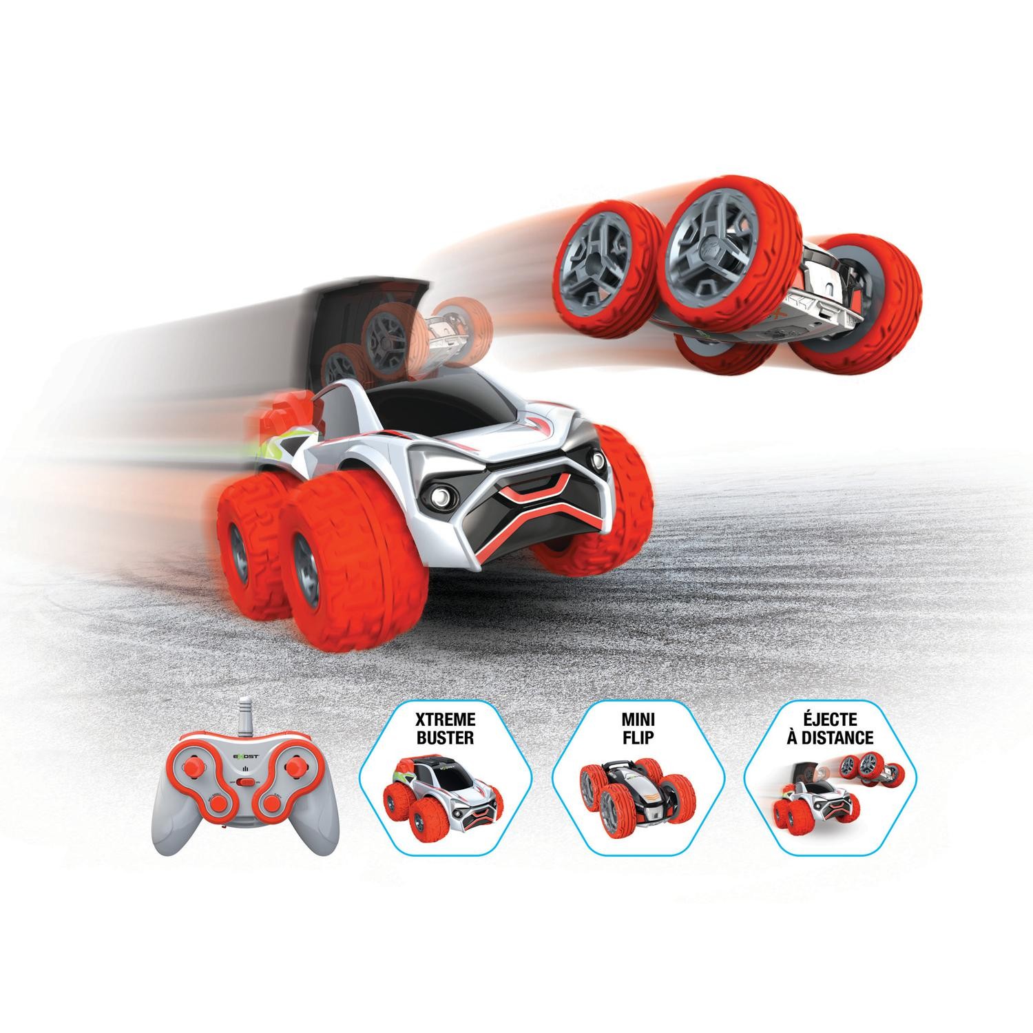 Véhicule radiocommandé Xtreme buster et mini fl...