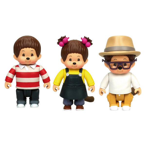 monchhichi Pack de 3 figurines Monchhichi  code EAN 4891813815044 