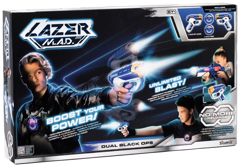 DUAL BLACK OPS - LE KIT 2 JOUEURS : 2 BLASTERS ...