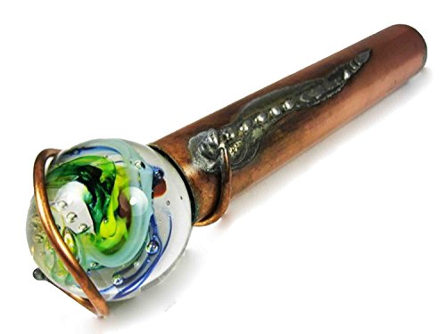 schaepers kaleidoskope Caléidoscope de cuivre avec bille de verre à la main de 19 cm de longueur 4893083133521 (4893083133521)