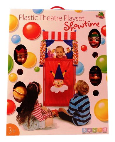 Slam International - 17195 - marionnette et théâtre - 4 marionnettes + théâtre en plastique code EAN 4893094719509 