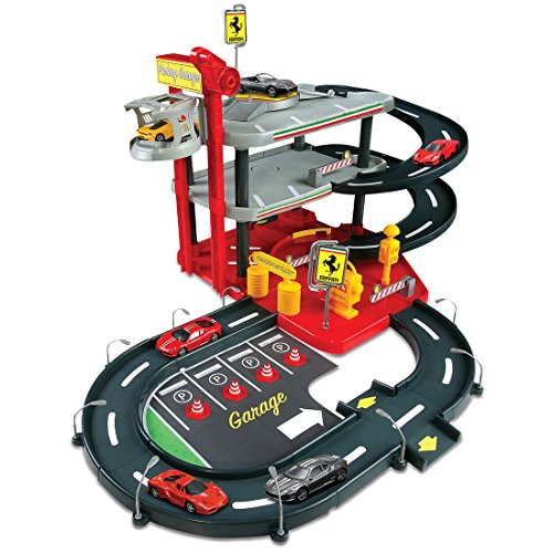 Bburago - 31204 -  véhicule miniature -  ferrari -  garage 2 voitures code EAN 4893993312047 