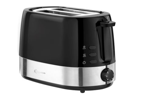 SIGNATURE Grille pain GR8211 Noir et inox