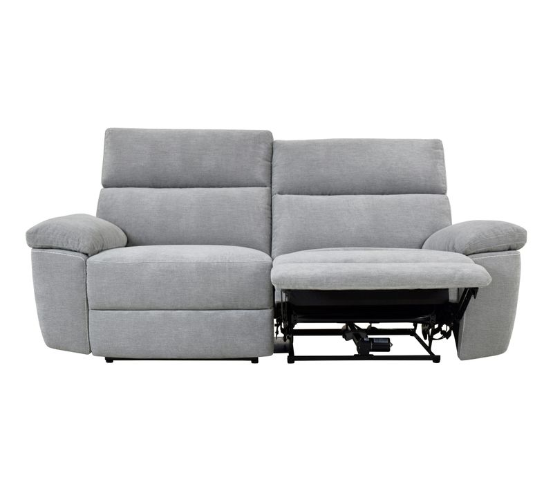 Canapé 3 places 2 relax électriques ORION tissu gris clair 4894223208413 Canapé 3 places 2 relax électriques ORION tissu gris clair 4894223208413