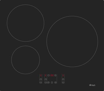 AYA Table induction ATI3/3 3 foyers Noir