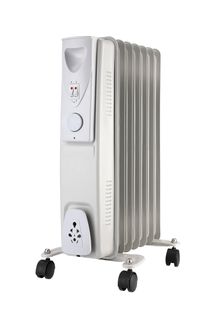 AYA Radiateur bain d'huile HDB-E3-7 Gris clair