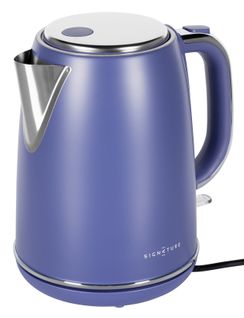 SIGNATURE Bouilloire Bleu Chrome