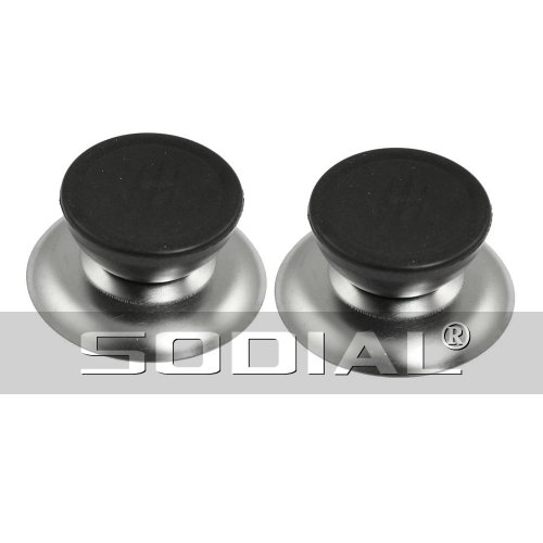 2 x batterie de cuisine bouton de couvercle pou...