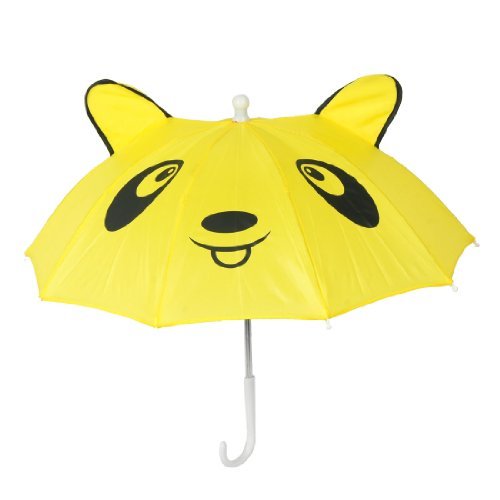 Mini parapluie de forme de panda jaune pour les...