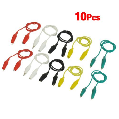 10 x cavalier de pinces en crocodiles a double ...